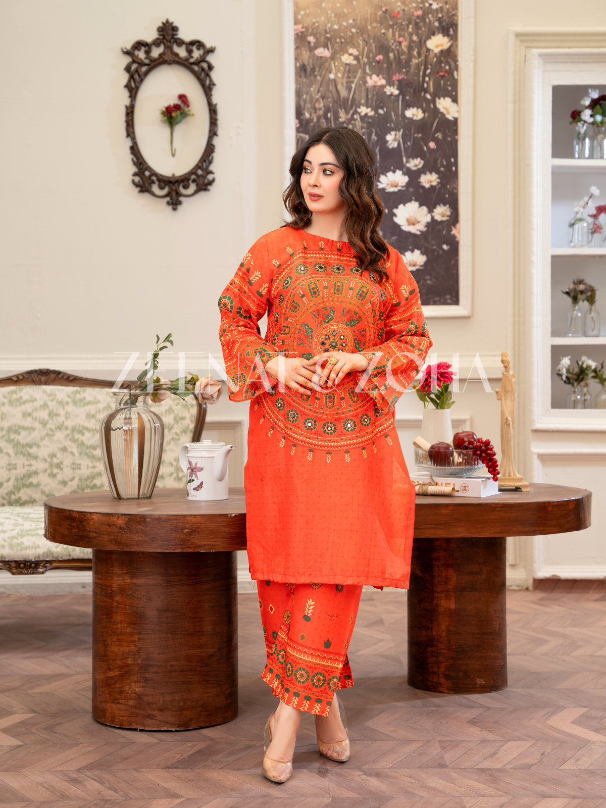 Sindhi Mandala – Orange Edition