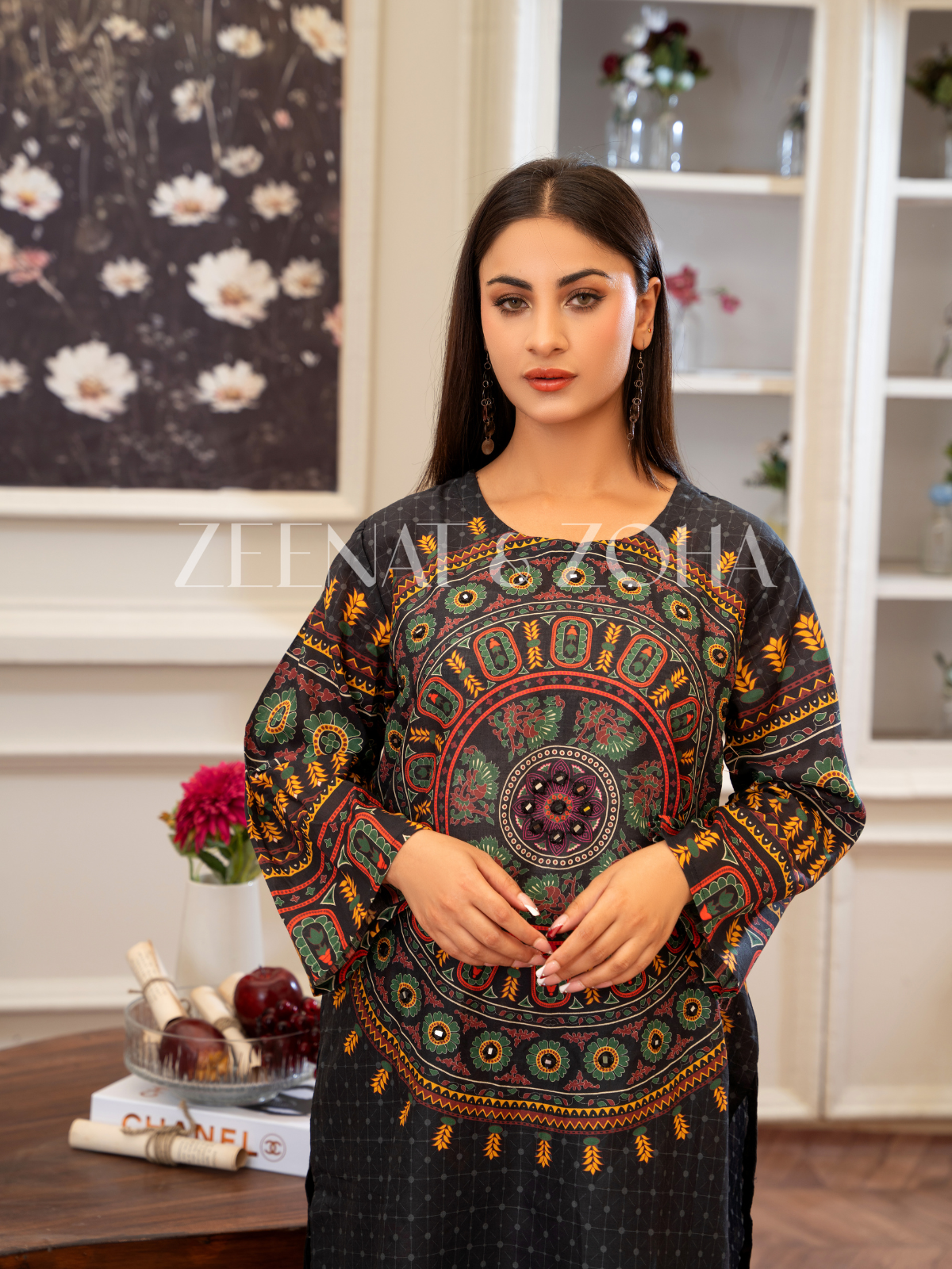 Sindhi Mandala – Black Edition