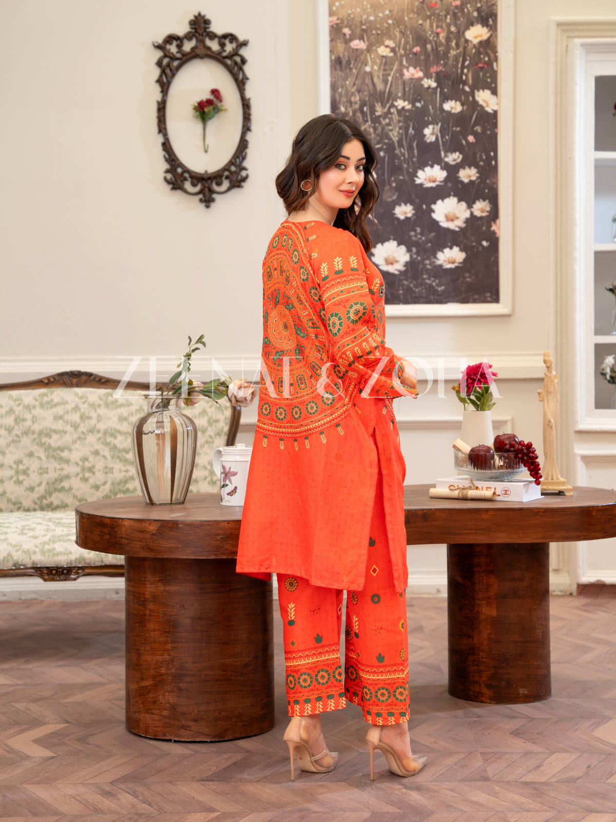 Sindhi Mandala – Orange Edition