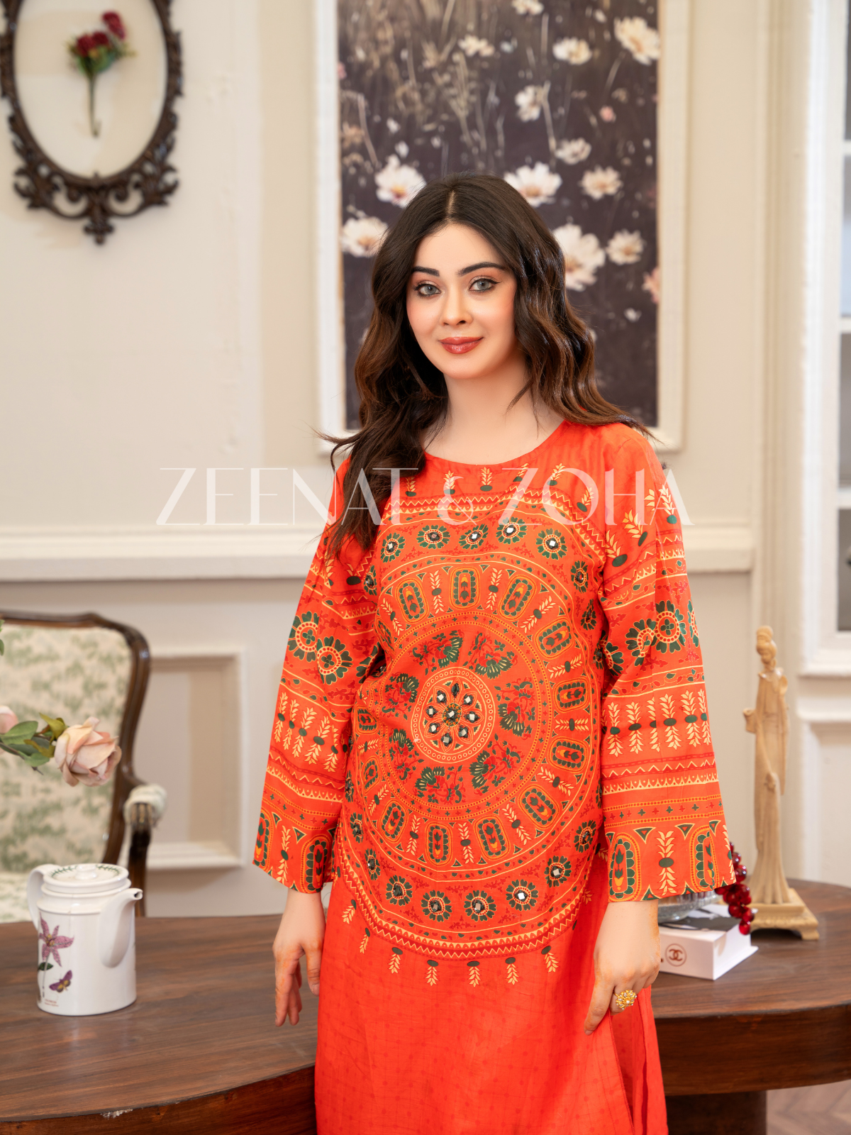 Sindhi Mandala – Orange Edition