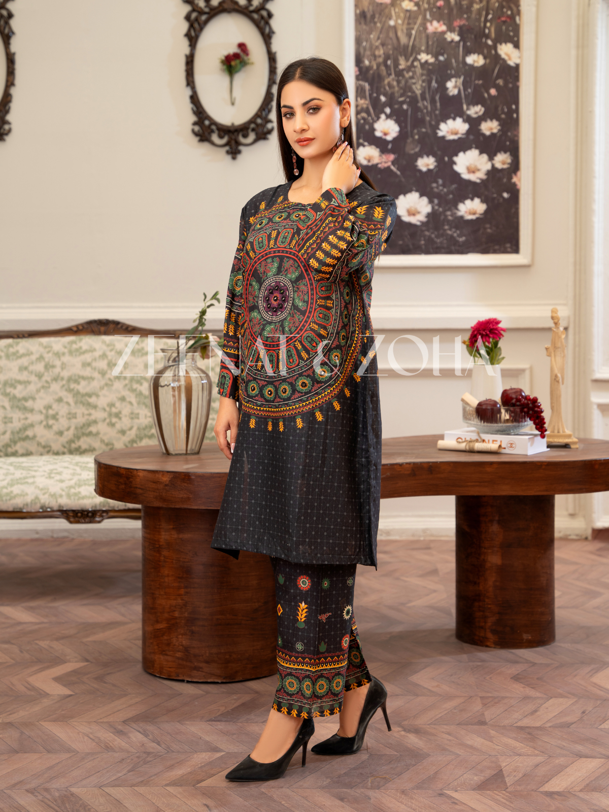 Sindhi Mandala – Black Edition