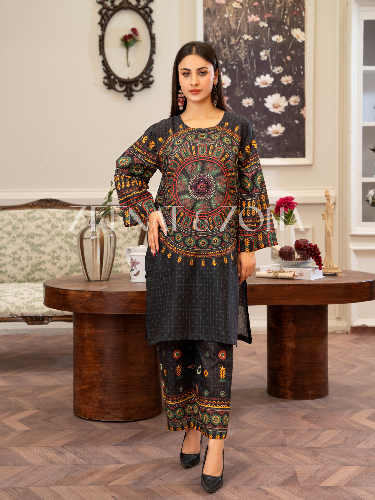Sindhi Mandala – Black Edition