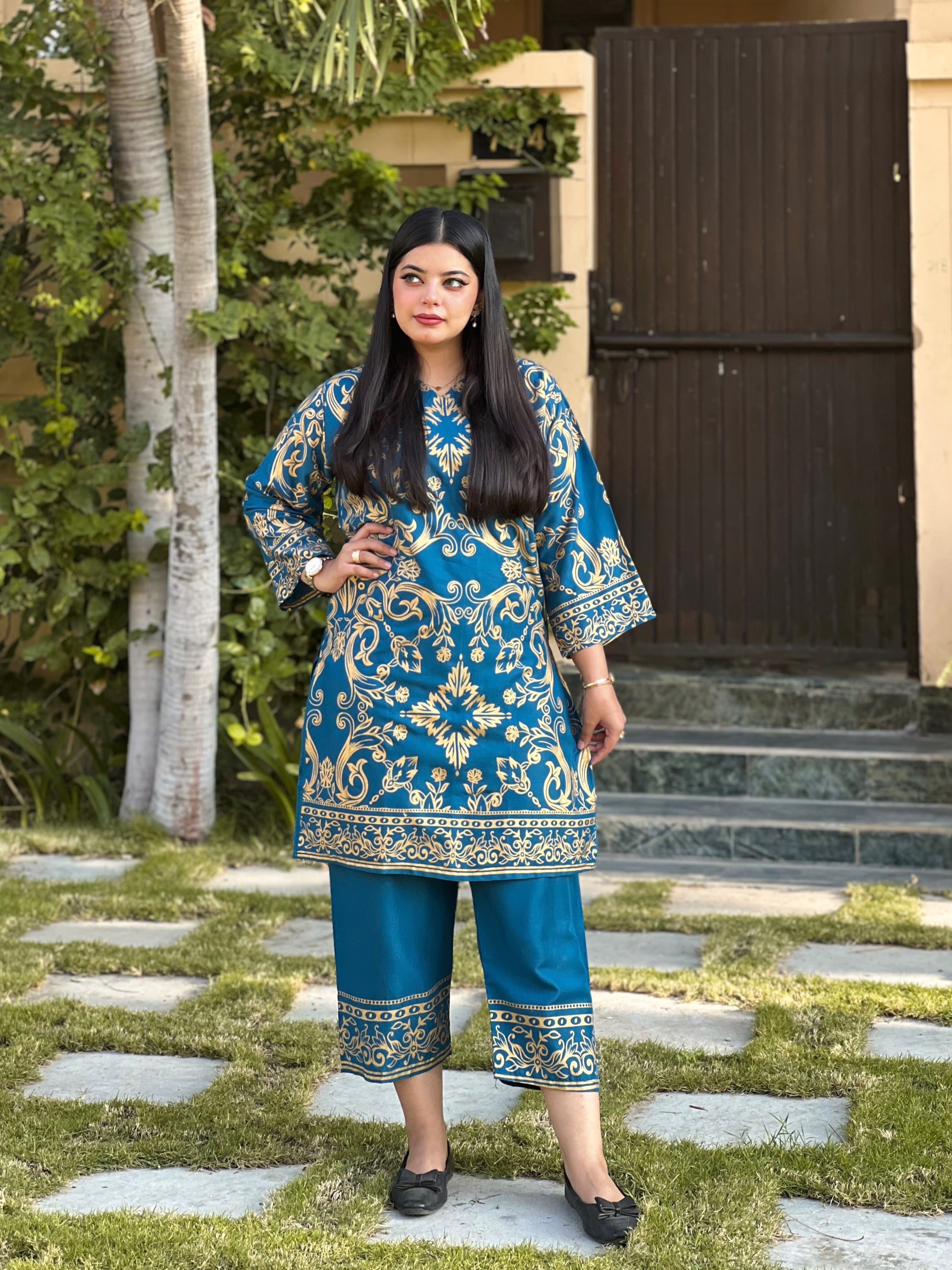 NEW BAREEZY JANNAT 2PCS Stitched Suit